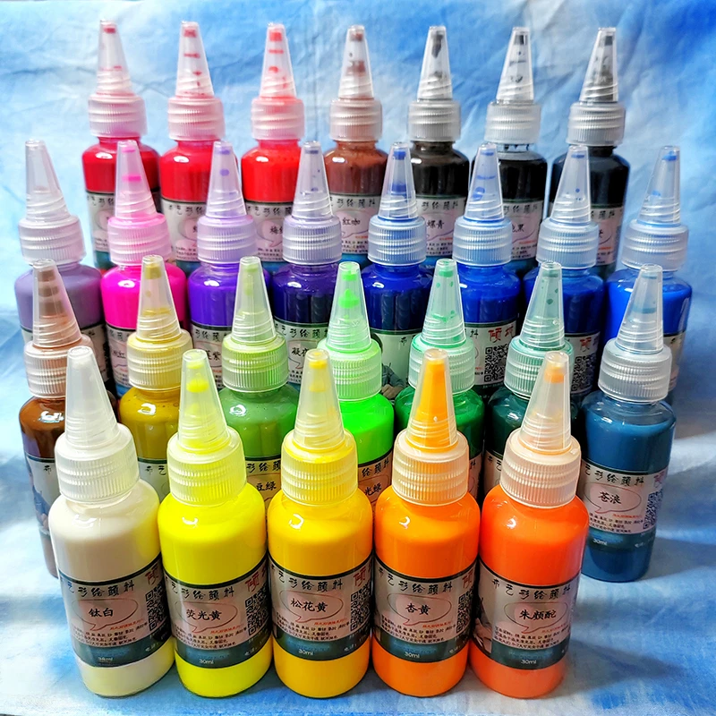 Indigo Dye Kit - 30ML Cotton Linen Silk-thick Polyester Dye