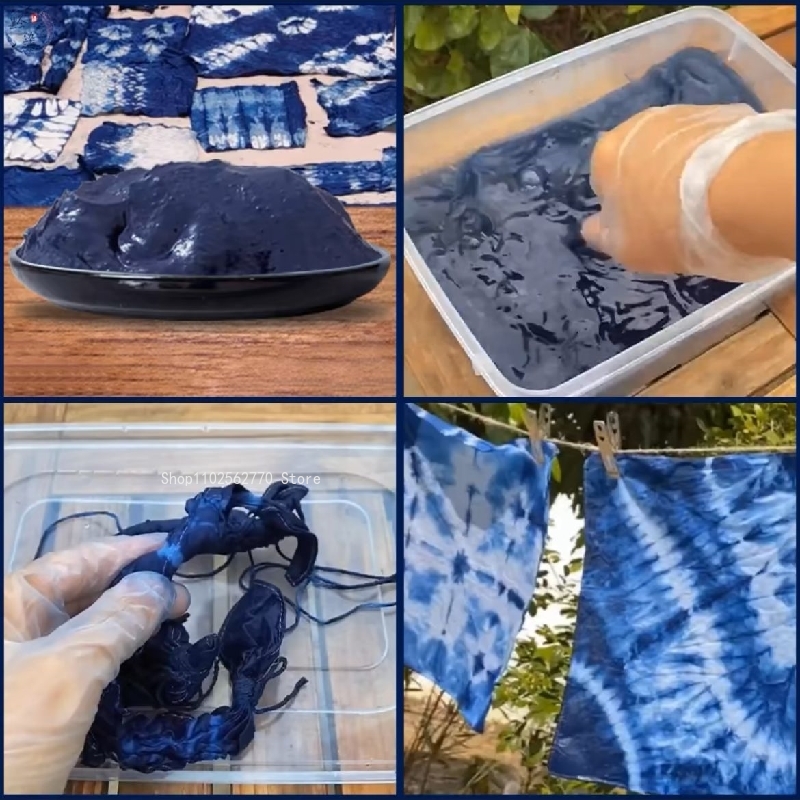 Natural Vegetable Dye Indigo M - Indigo Dye Kit recension och pris