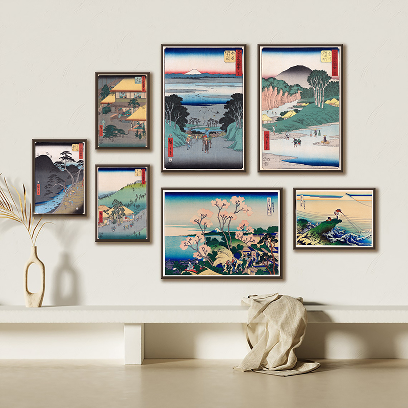 Japanese Prints Wall Art Canva - Japanese Traditional Lifestyle recension och pris