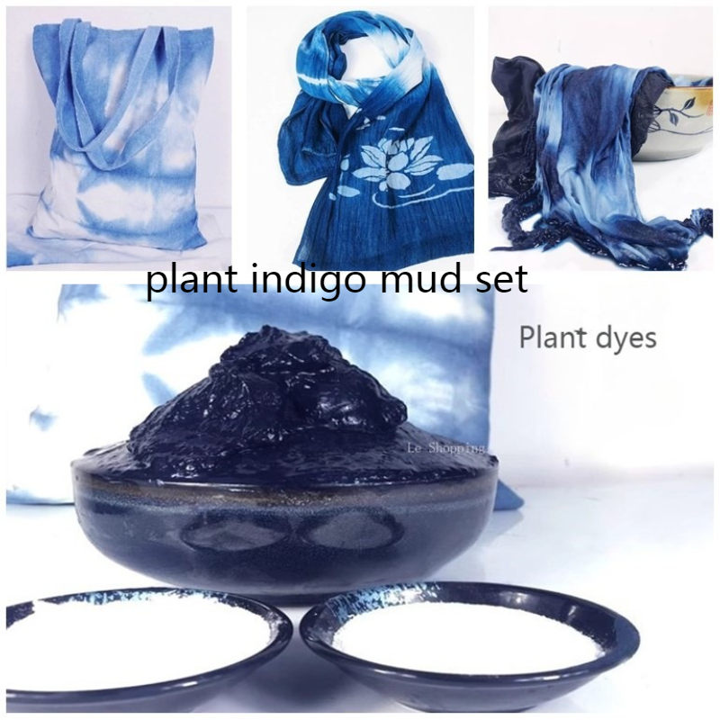 Indigo Mud Tie-dyeing Dye Set/ - Indigo Dye Kit recension och pris